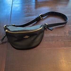 Coach fanny pack, black